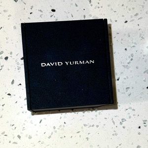 David Yurman Earring Box and travel pouch